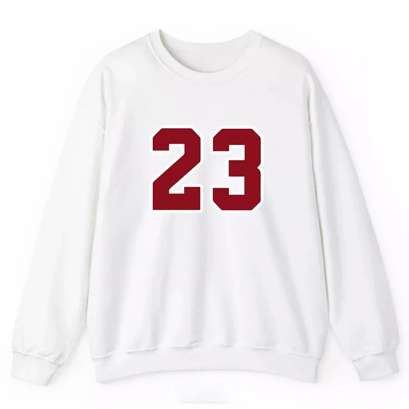 Womens Sweatshirt Sports Print O Neck Long Sleeves Tops Casual Jogging Pullover Daily Versatile Street Clothing Loose Tracksuit
