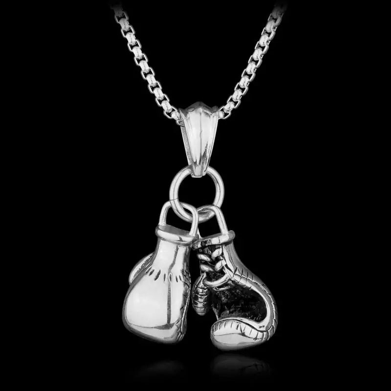 YADA NEW Luxury Mini Boxing Glove Present & Necklace