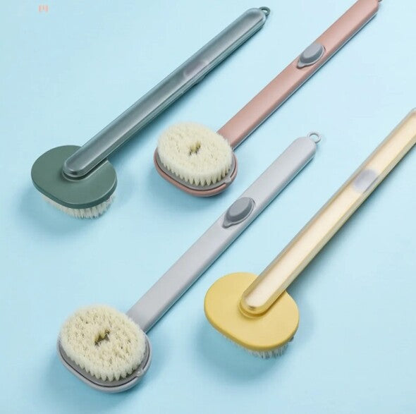 Long Handle Bath Brush & Shower Exfoliating Body Brush