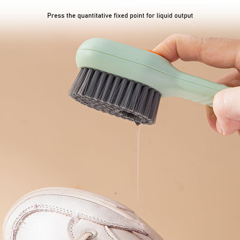 Multifunctional Automatic Draining Shoe Brush