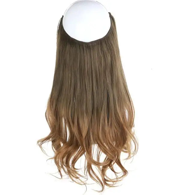 Hair Extension Secret Fish Line Hairpiece Silky Curly Hair Extension