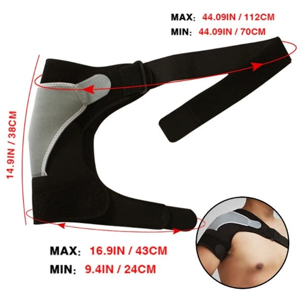 Schouder Brace Pad Band erug Brace Guard