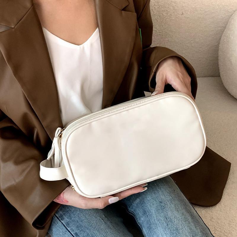 Portable Storage Cosmetic Bag Large Capacity New Travel Wash Bag Desktop Wash Cosmetic Brush Storage Bag