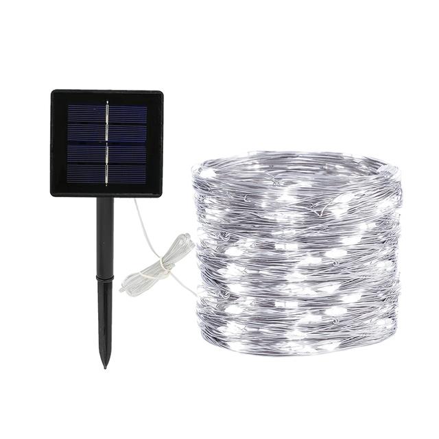 Home Solar Copper Wire Led Light String Decoration