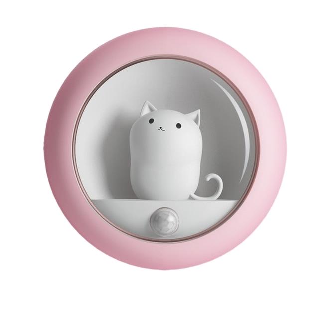 Motion Sensor Cat Night Light