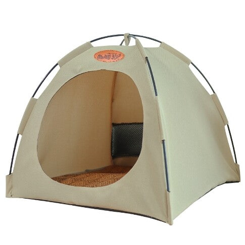 Camping Pet Tent With Cushion