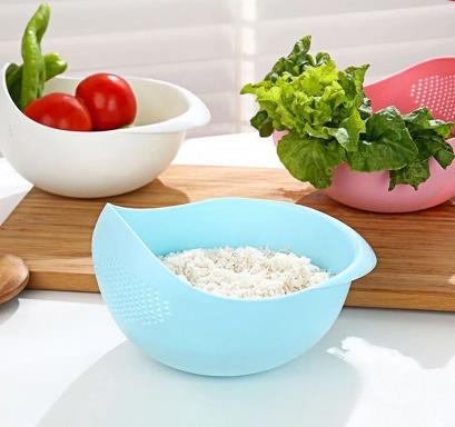 Rice Sieve Plastic Colander