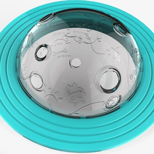 Dog Flying Saucer, Discs Toy & Food Feeder Ball