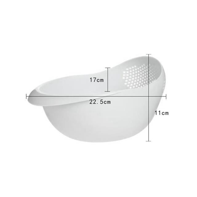 Rice Sieve Plastic Colander