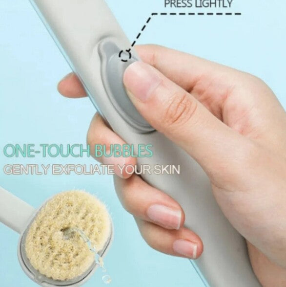 Long Handle Bath Brush & Shower Exfoliating Body Brush