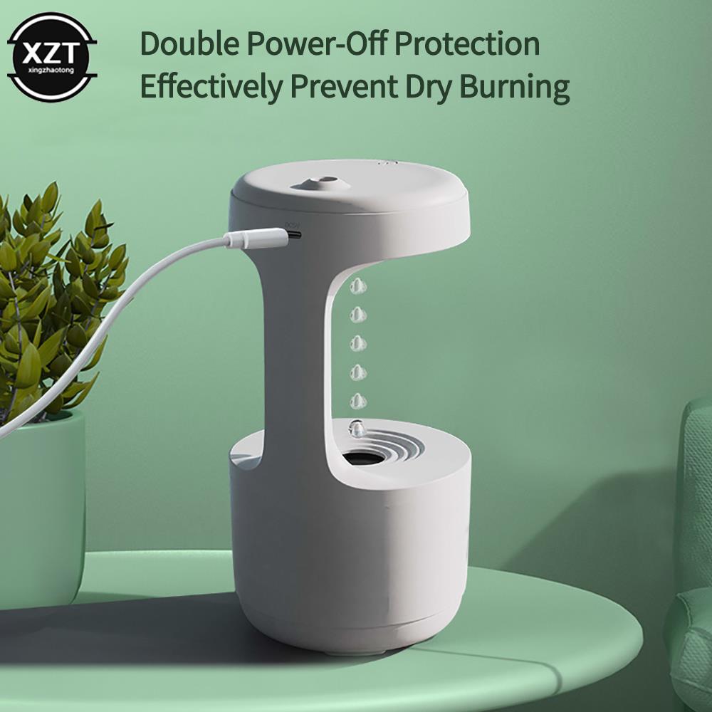 Anti Gravity USB Air Humidifier Ultrasonic Air Purifier