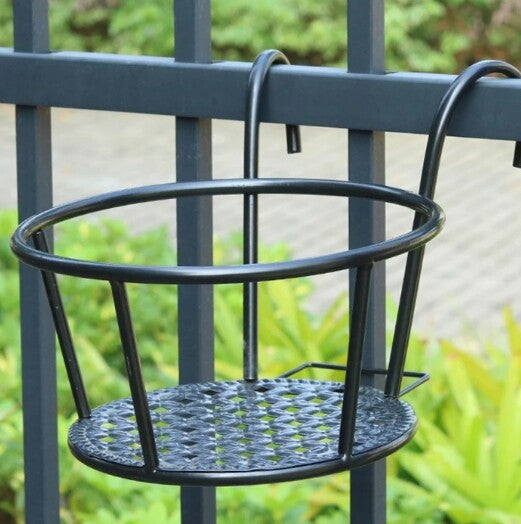 European Style Balcony Iron Flower Hanging Basket