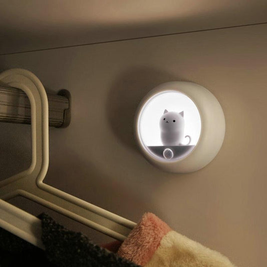 Motion Sensor Cat Night Light