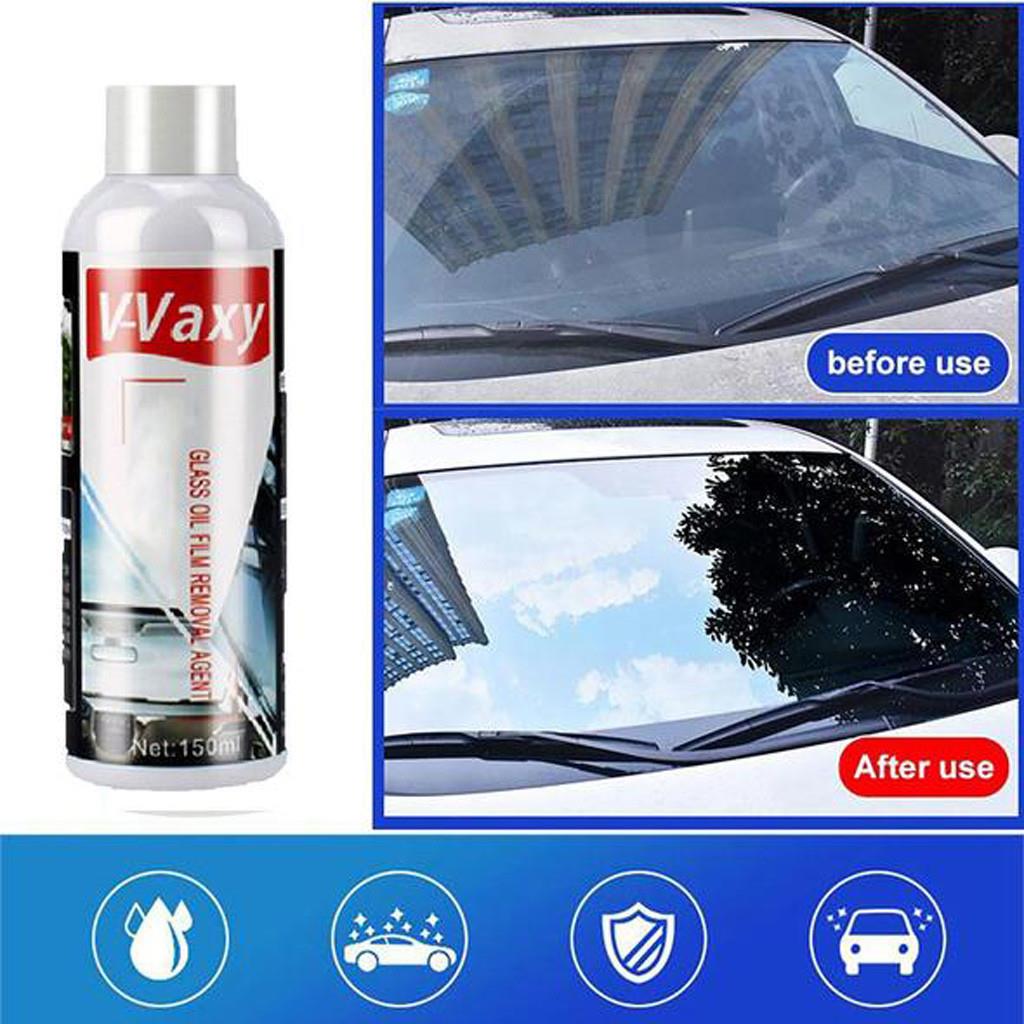 glass oil film remover
