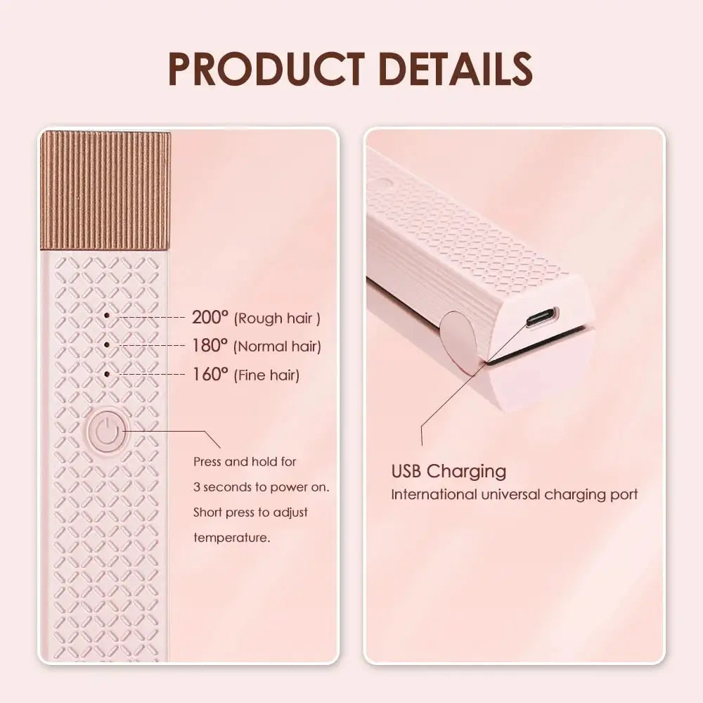 Hair Straightener And Splint Curler