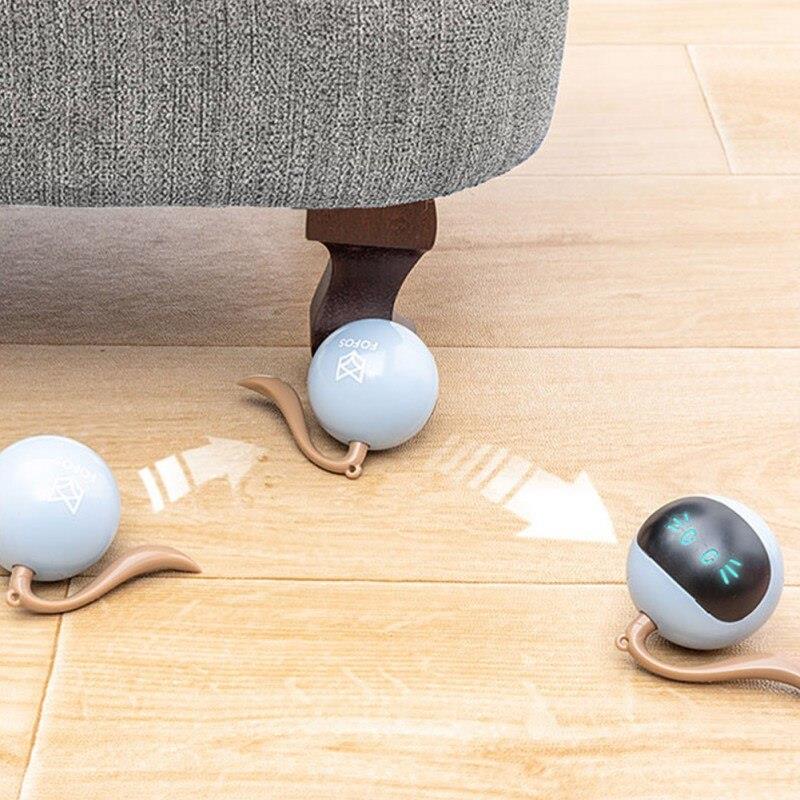 Interactive Self-Rolling Ball Cat Toy