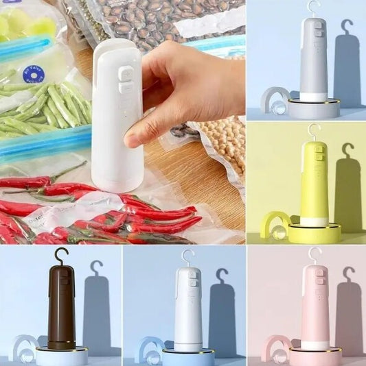 Reusable Handheld Electric Vacuum Pump Sealer Machine