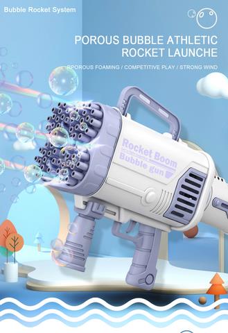 Outer Space Gatling Bubble Machine