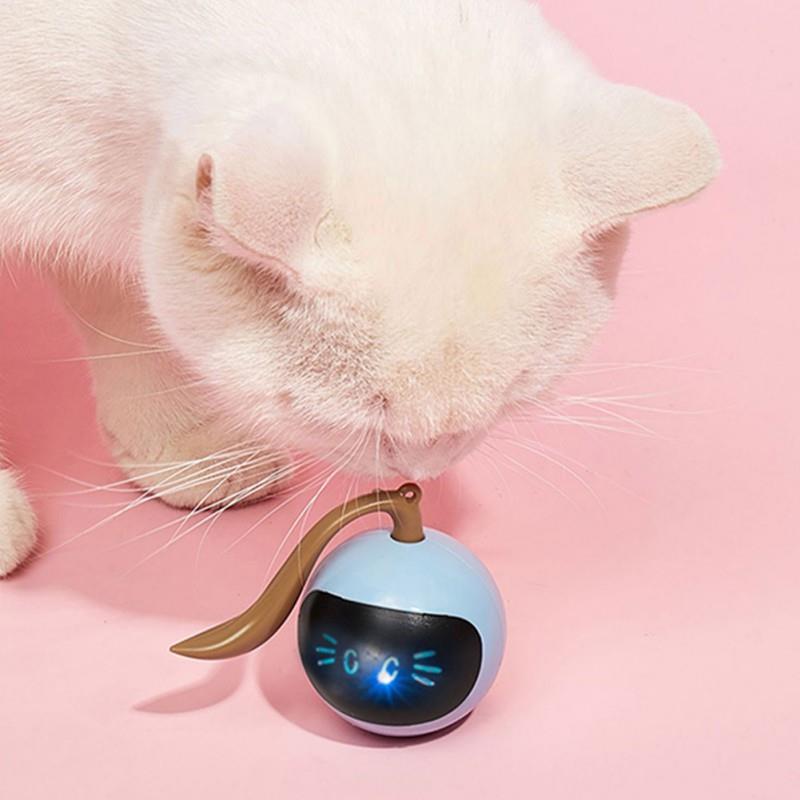 Interactive Self-Rolling Ball Cat Toy