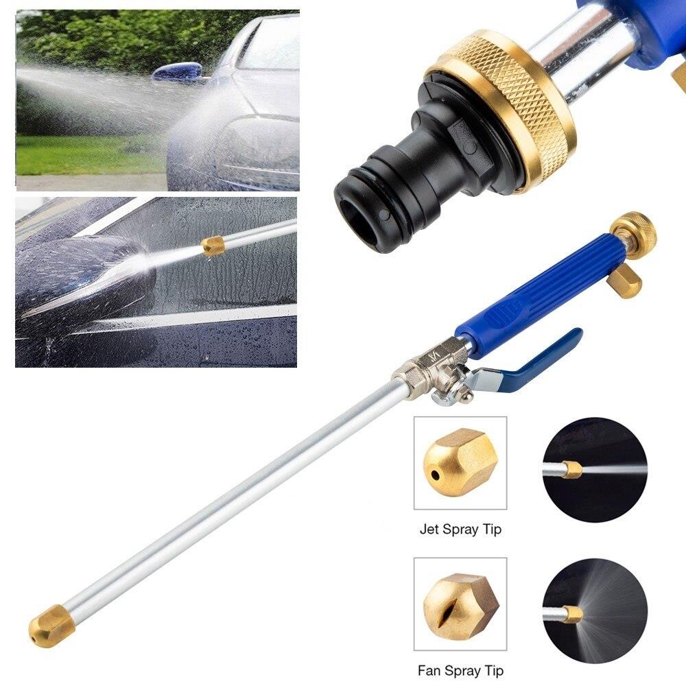 High pressure jet spray for car washing & garden