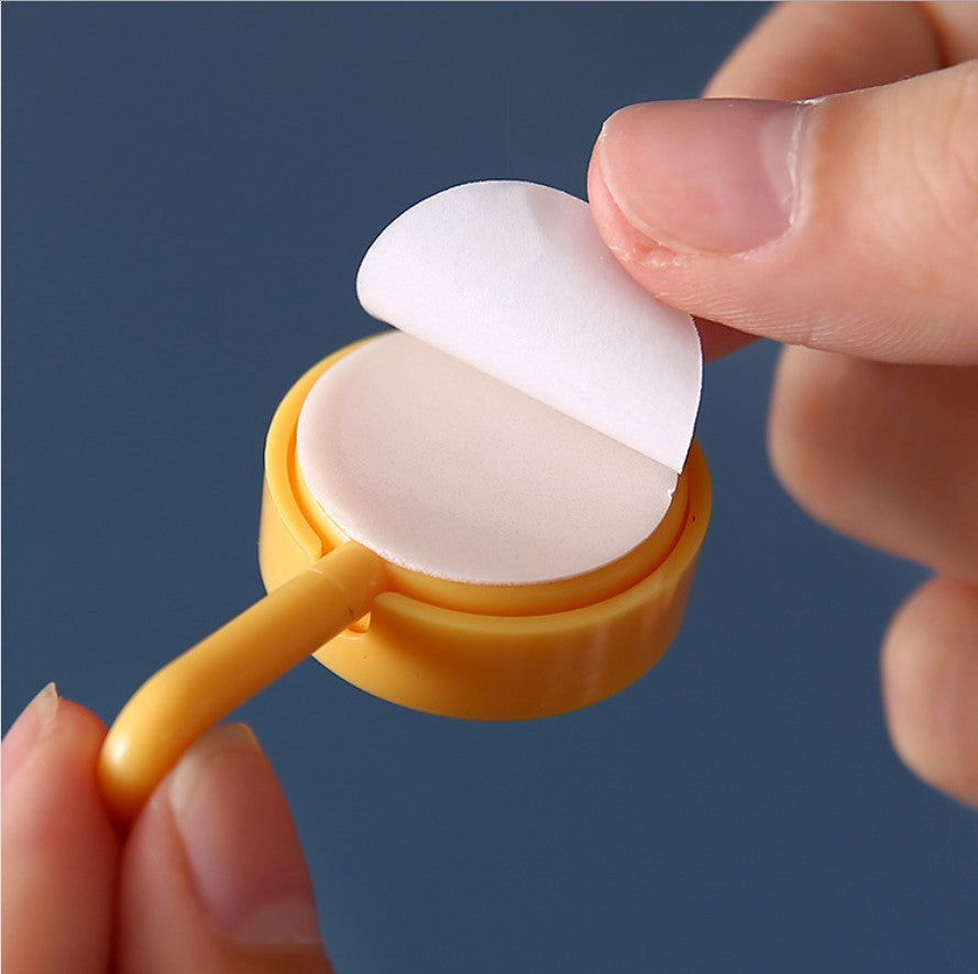 Nordic Round Small Hook Creative Adhesive Hook Strong Adhesive Seamless Hook Plastic Paste Hook Hanger on the Wall