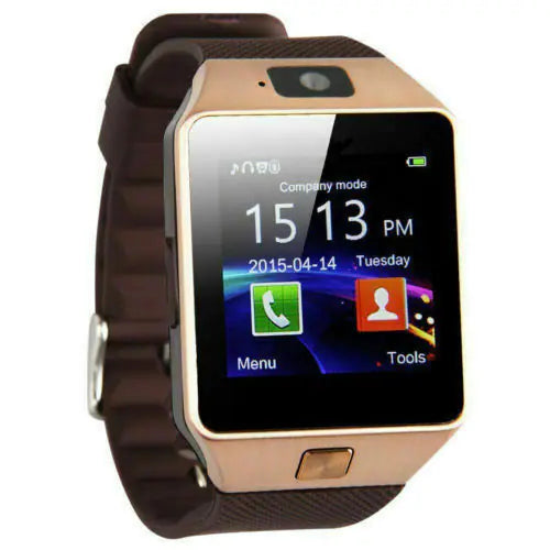 Bluetooth Smart Watch w/Camera - Waterproof Phone Mate for Android, Samsung, and iPhone