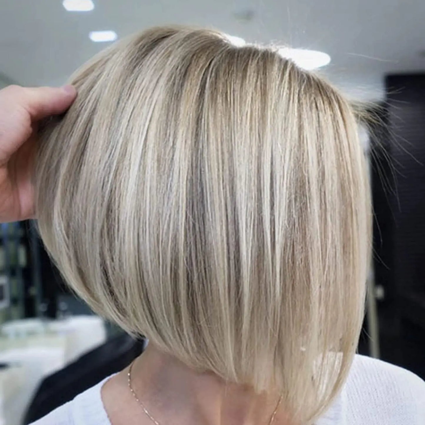 Pixie Cut Blond Wig