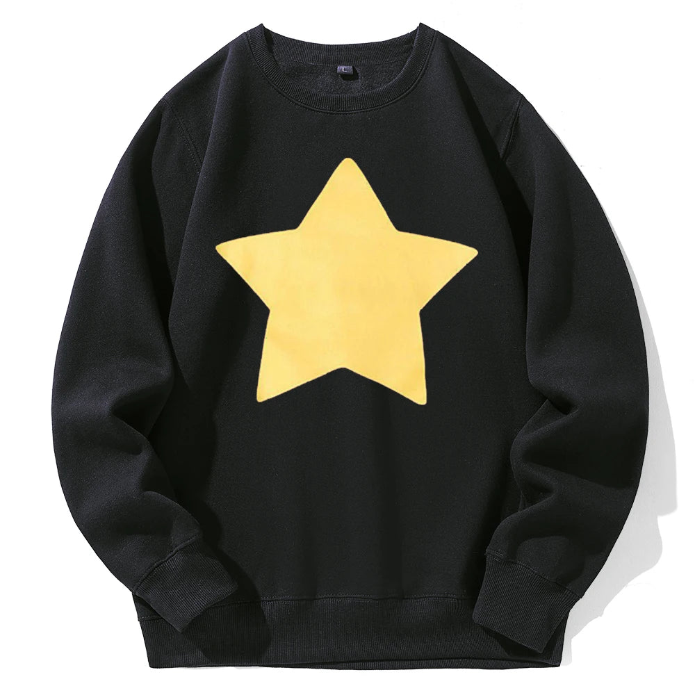 Sweatshirt men 2024 hoodies printed STEVEN UNIVERSE STAR pattern fashion men's sportswear casual harajuku tracksuits k-pop brand