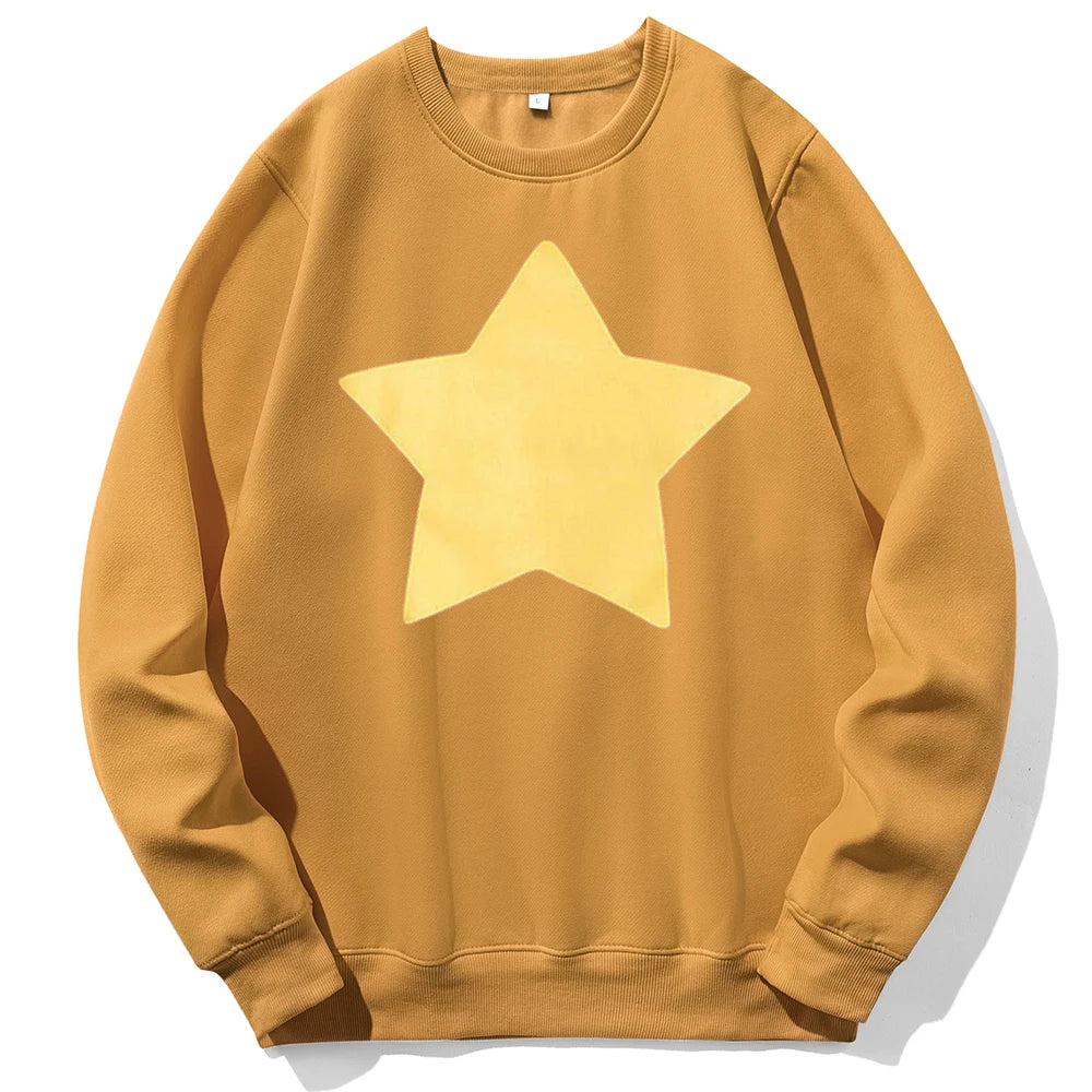 Sweatshirt men 2024 hoodies printed STEVEN UNIVERSE STAR pattern fashion men's sportswear casual harajuku tracksuits k-pop brand