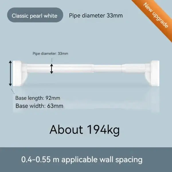 Drill-Free Adjustable Rod