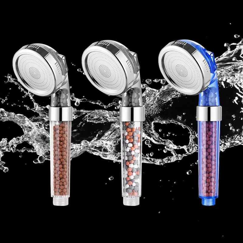 3 Modes Adjustable Shower Heads