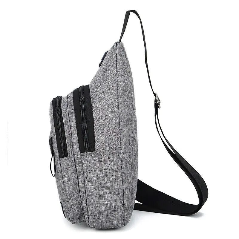 Unisex Cross Body Travel Sports Shoulder Backpack