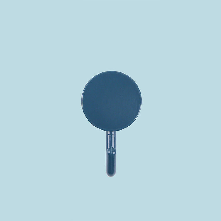 Nordic Round Small Hook Creative Adhesive Hook Strong Adhesive Seamless Hook Plastic Paste Hook Hanger on the Wall