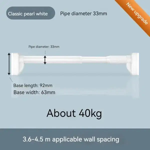 Drill-Free Adjustable Rod