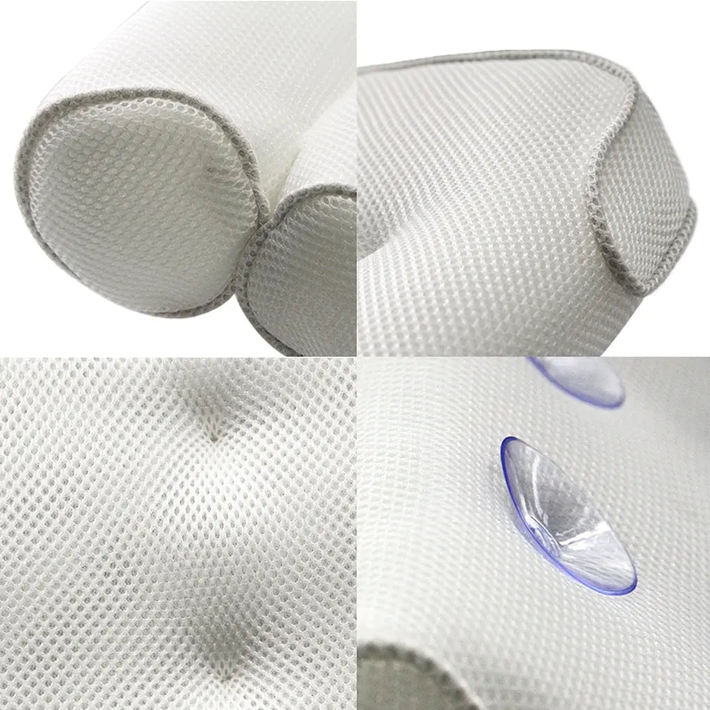 Non-Slip Bathtub Pillow Head
