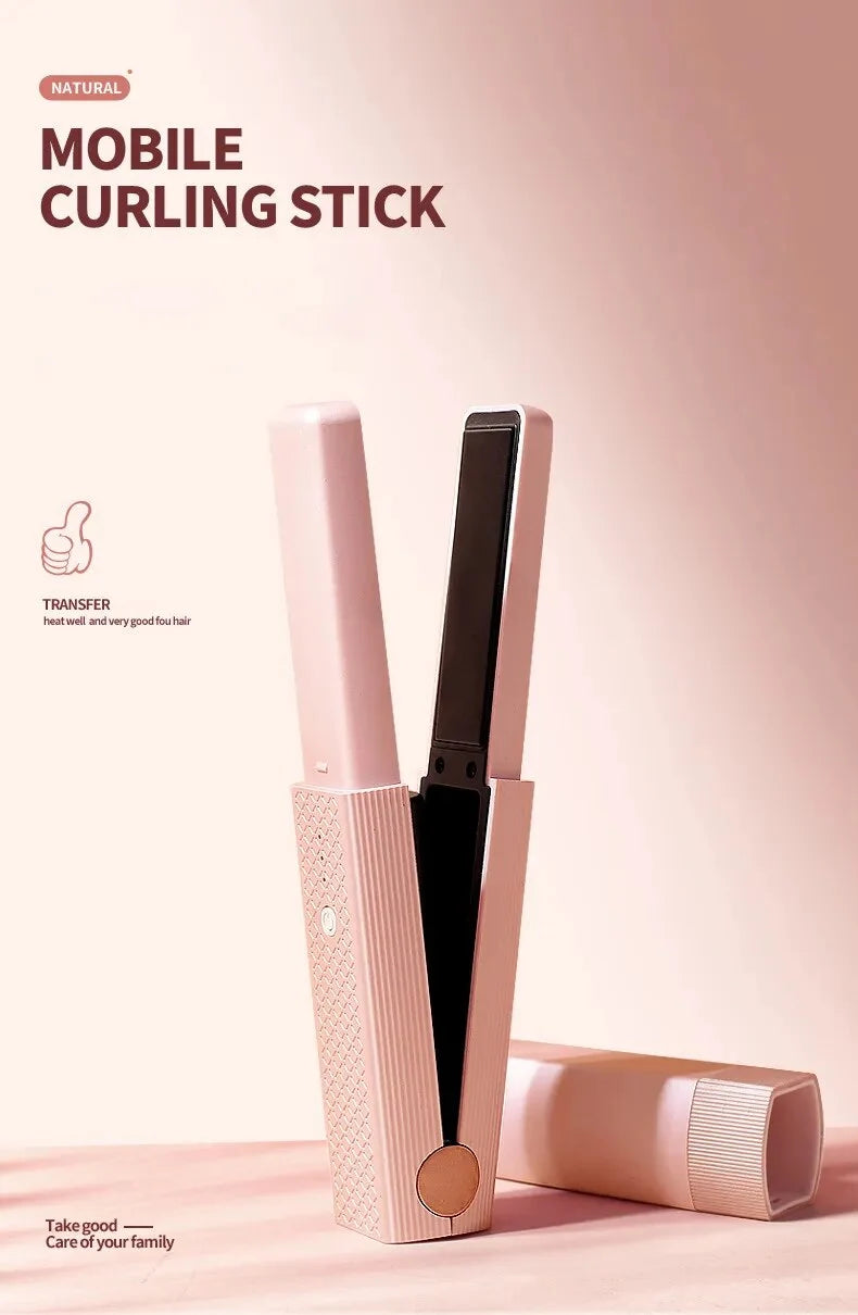 Hair Straightener And Splint Curler