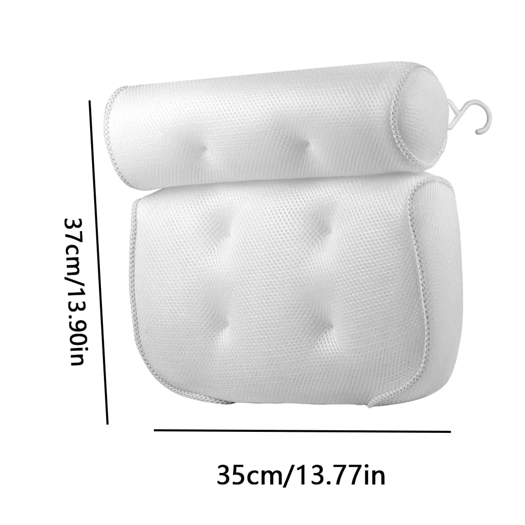 Non-Slip Bathtub Pillow Head