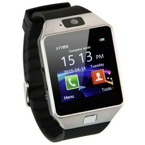 Bluetooth Smart Watch w/Camera - Waterproof Phone Mate for Android, Samsung, and iPhone