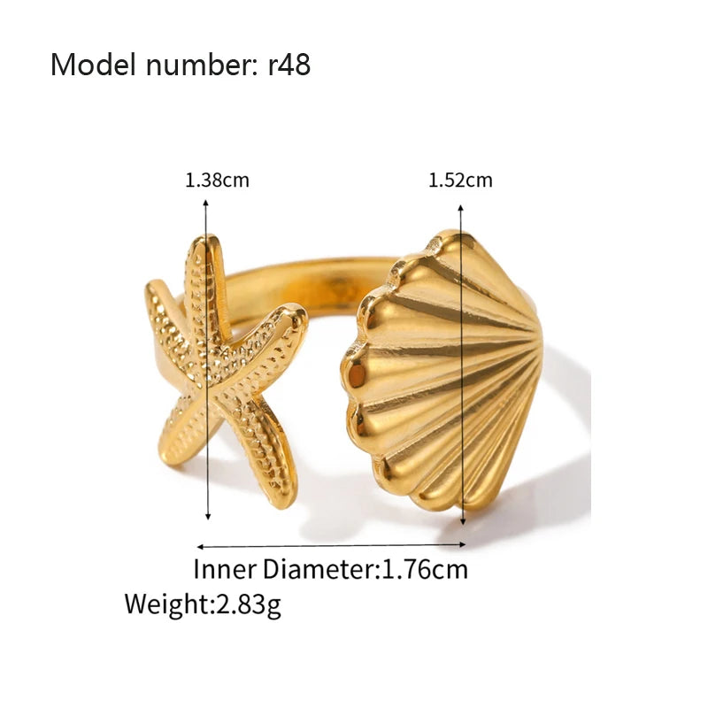 2025 Vintage Hollow Zircon Rings For Women Metal Gold Color Trend Luxury Snake Shape Vintage Trendy Stainless Steel Ring Jewelry