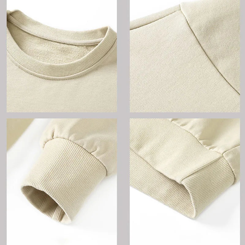 New Sweatshirt Men Autumn Spring Long Sleeved T-shirts Man Print Hoodies  Round Neck Pullover Fashion Hip Hop Top Men's Clothing