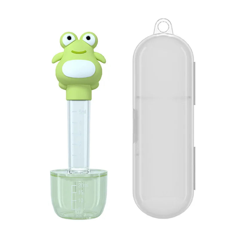5ml Anti Choking Baby Medicine Dispense Syringe Pacifier Silicone Baby Medicine Feeder Feeding Juice Liquid Food