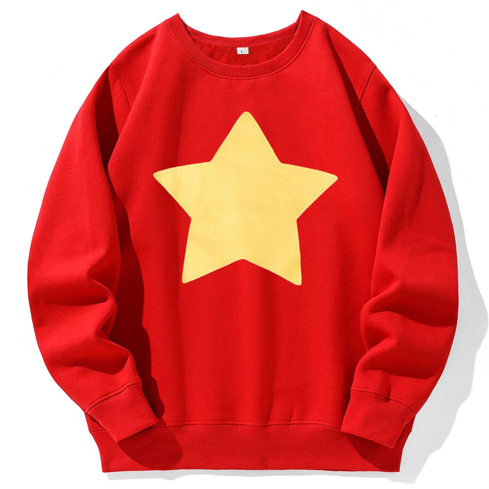 Sweatshirt men 2024 hoodies printed STEVEN UNIVERSE STAR pattern fashion men's sportswear casual harajuku tracksuits k-pop brand
