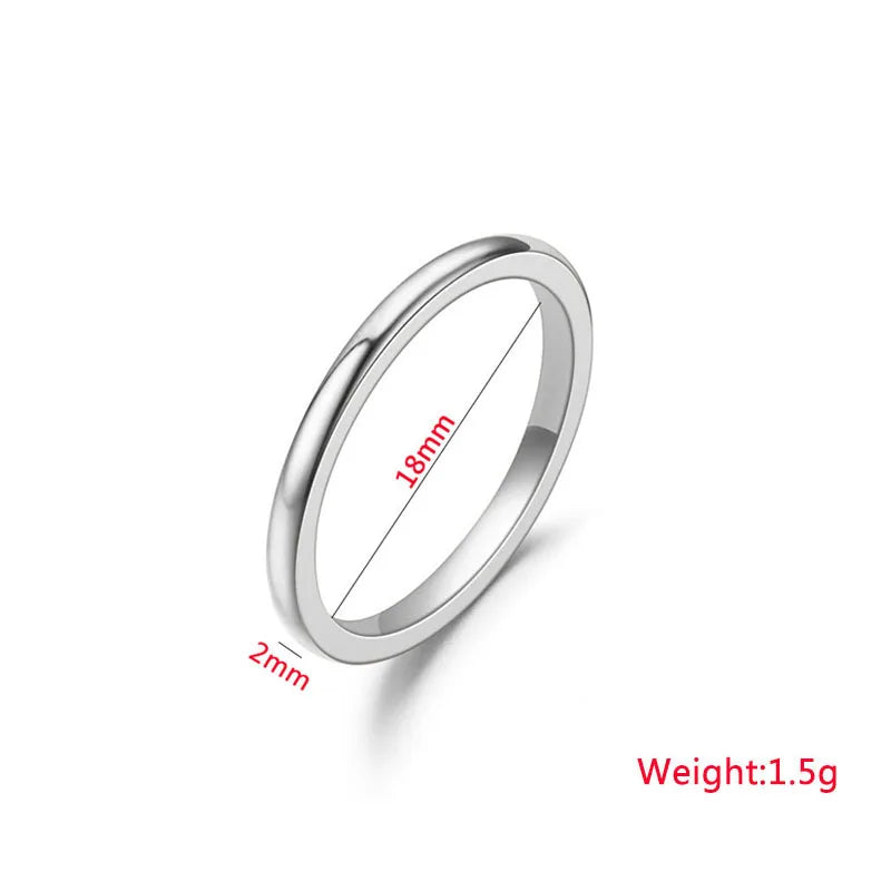 New Hiphop Unisex Rings Silver Color Handmade Women Men Rings Punk Trend New Party Gift bague femme Wholesale anillos mujer