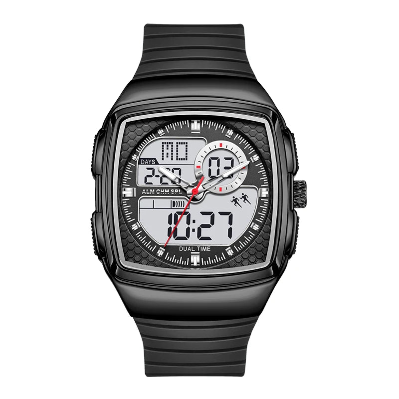 LIGE Digital Watches Men Sports Luminous Multifunction Waterproof Women Wristwatch For Men Outdoor Running Student Lights Synoke
