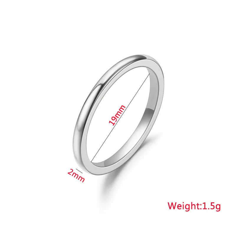 New Hiphop Unisex Rings Silver Color Handmade Women Men Rings Punk Trend New Party Gift bague femme Wholesale anillos mujer