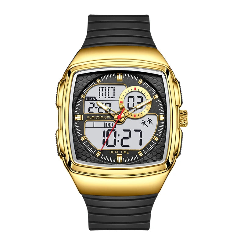 LIGE Digital Watches Men Sports Luminous Multifunction Waterproof Women Wristwatch For Men Outdoor Running Student Lights Synoke