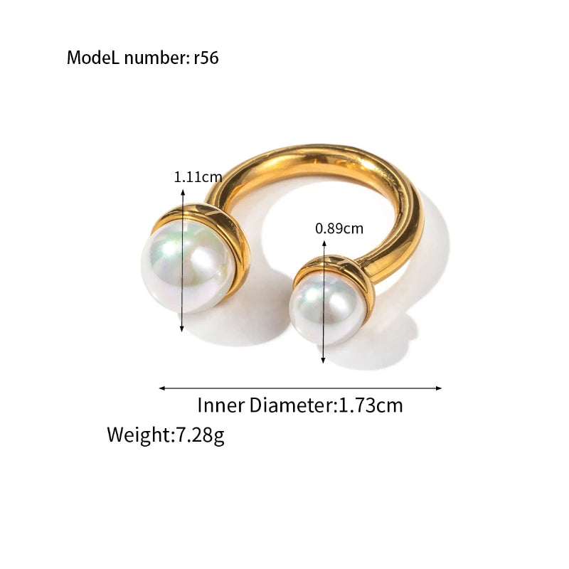2025 Vintage Hollow Zircon Rings For Women Metal Gold Color Trend Luxury Snake Shape Vintage Trendy Stainless Steel Ring Jewelry