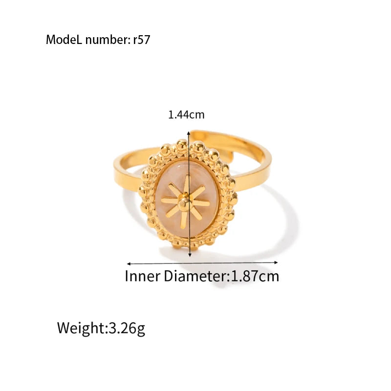 2025 Vintage Hollow Zircon Rings For Women Metal Gold Color Trend Luxury Snake Shape Vintage Trendy Stainless Steel Ring Jewelry