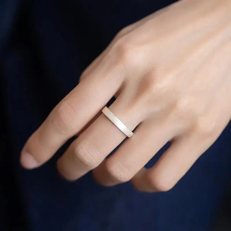 New Hiphop Unisex Rings Silver Color Handmade Women Men Rings Punk Trend New Party Gift bague femme Wholesale anillos mujer