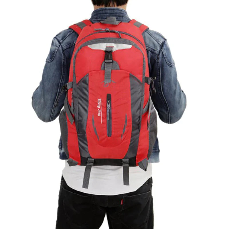 40L Men & Women Travel Backpack Rucksack - Camping, Laptop, Hiking, School Book Bag - USA